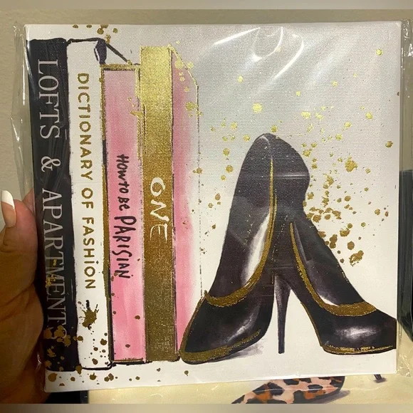 Wall Art- Fashion theme - set of 5-New - Picture 8 of 16